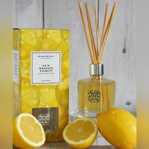 HoneWorx Slatkin + Co. Sun Kissed Lemon Reed Diffuser NeW
